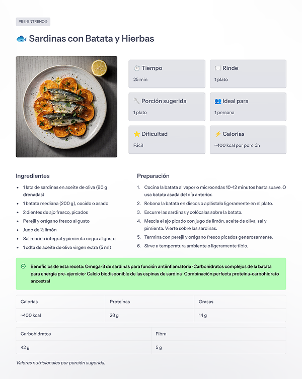 Ejemplo real del PDF: Albóndigas de Pavo con Salsa de Tomate Asado